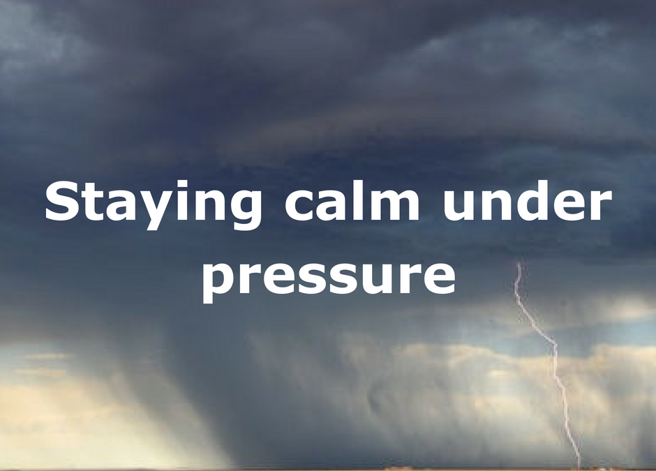 Staying Calm Under Pressure Live Trading News